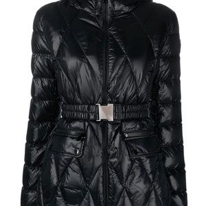 Moncler Serignan quilted parka hooded jacket
